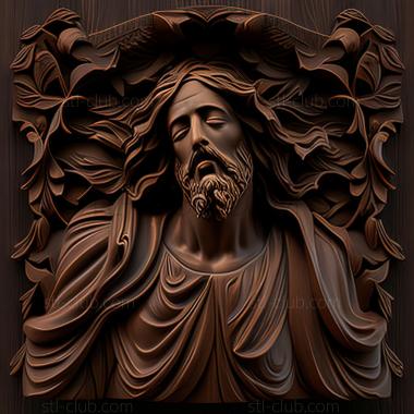 3D model st jesus (STL)